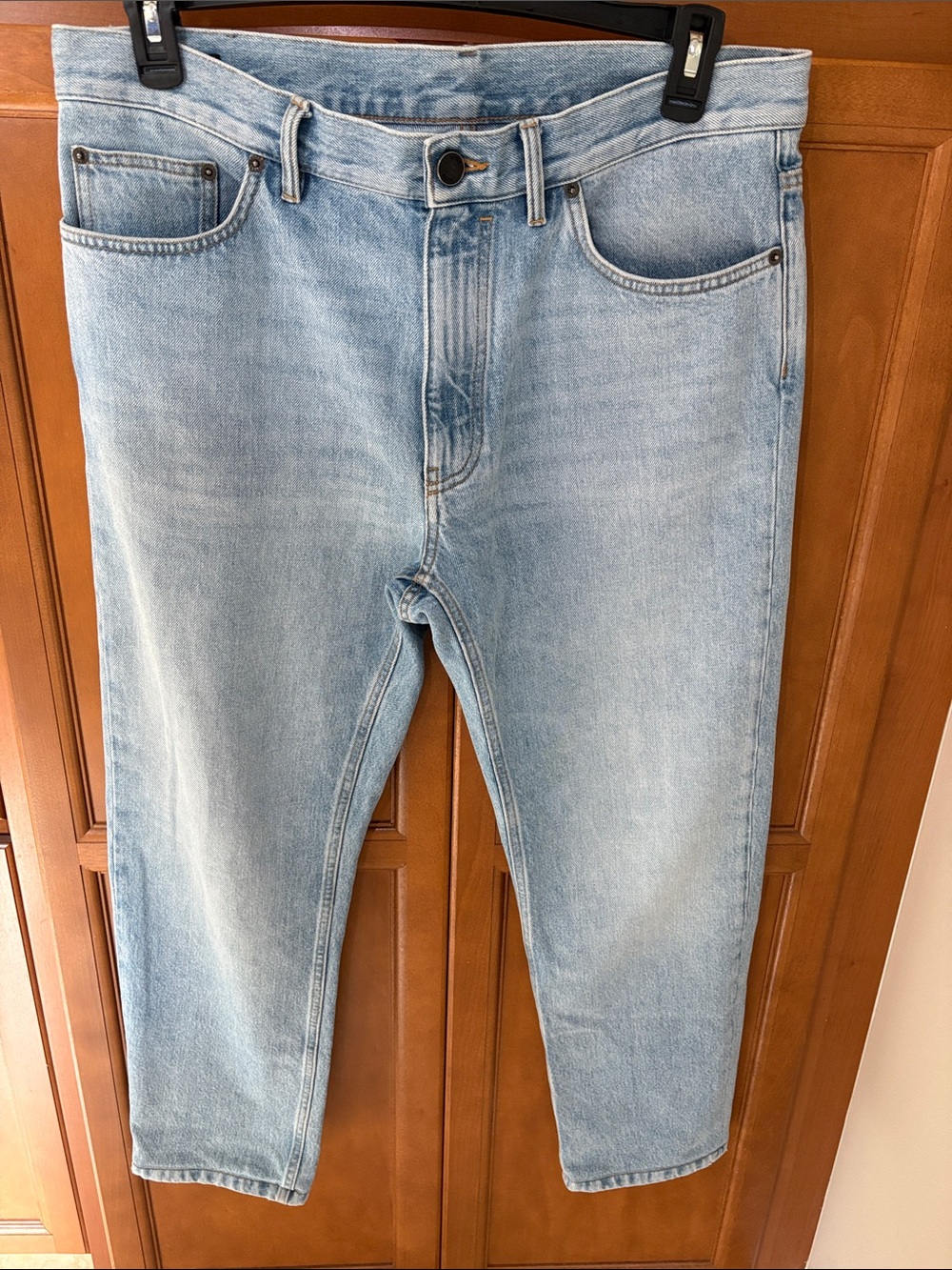 Slim Light Blue Men's Jeans - Casual Everyday Denim